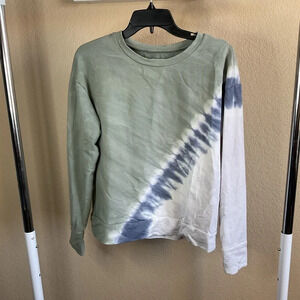 Offline By Aerie Womens Tie Dye Longsleeve Casual‎ Crewneck Sweatshirt Size XS